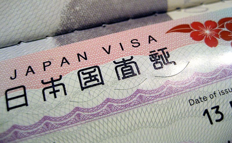 Thủ tục xin visa Nhật Bản
